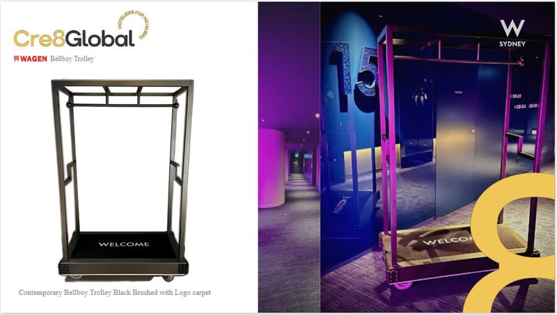 Load image into Gallery viewer, W Sydney Wagen custom bellboy