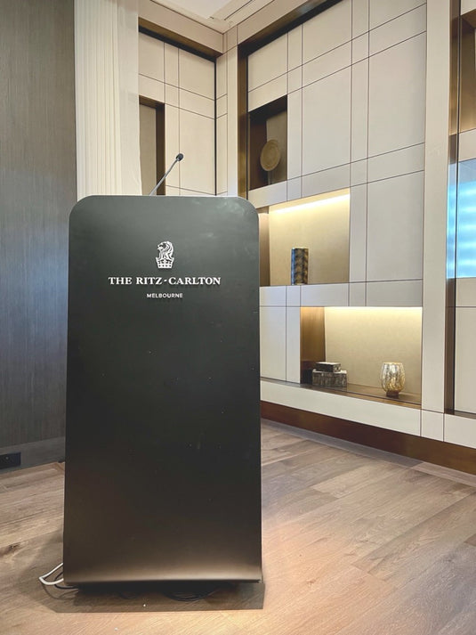 Ritz Carlton Melbourne custom lectern