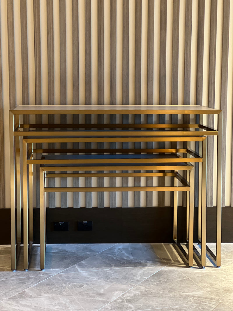 Load image into Gallery viewer, Wagen Signature Range 3 Nesting Tables
